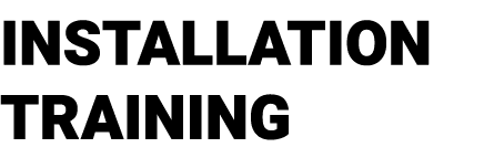 Installation training