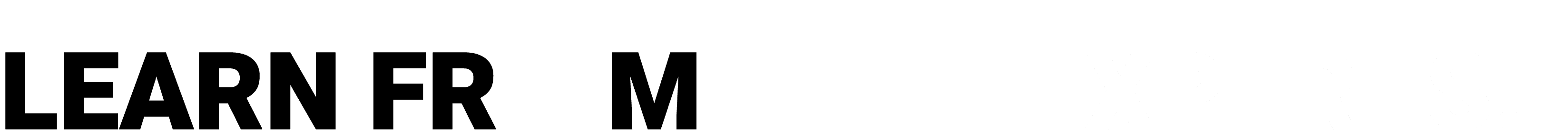 LEARN FR M THE EXPERTS.