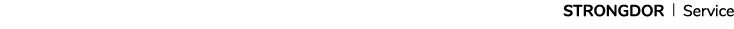 STRONGDOR l Service