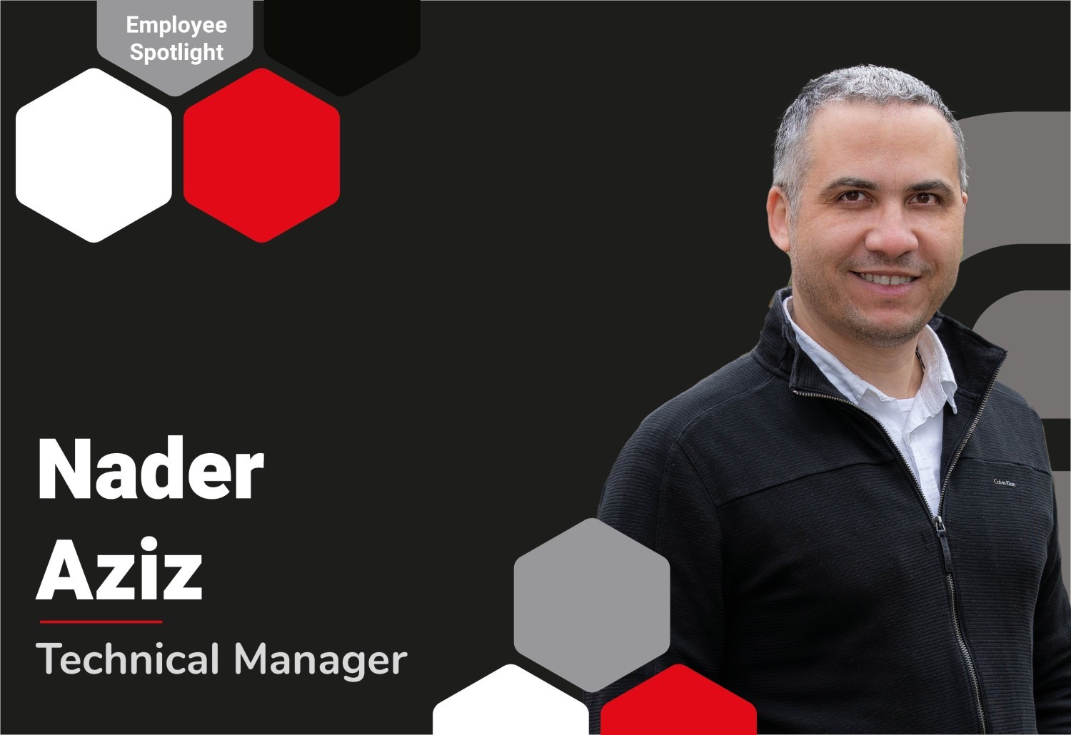 Strongdor Employee's Nader Aziz Technical Manager