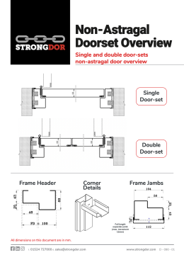 Single And Double Non Astragal Doorset thumbnail