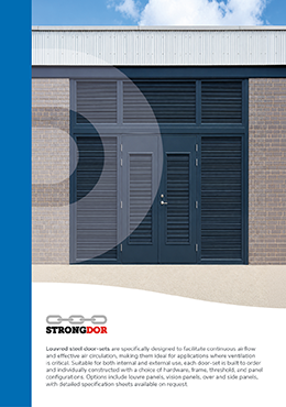 Louvred Steel Door Sets Thumbnail