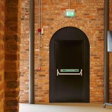 Blackacousticsteeldoor