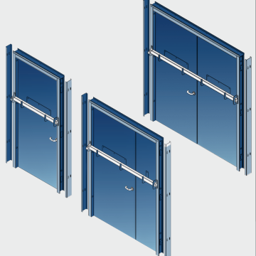 Steel security drop bars