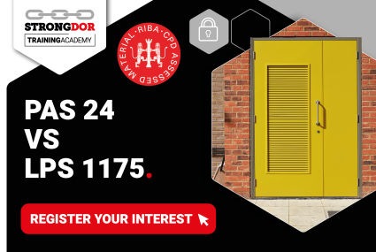 PAS 24 vs LPS 1175 CPD listing with yellow louvered door