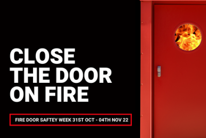 Strongdor Fire Door Safety Week Red Door