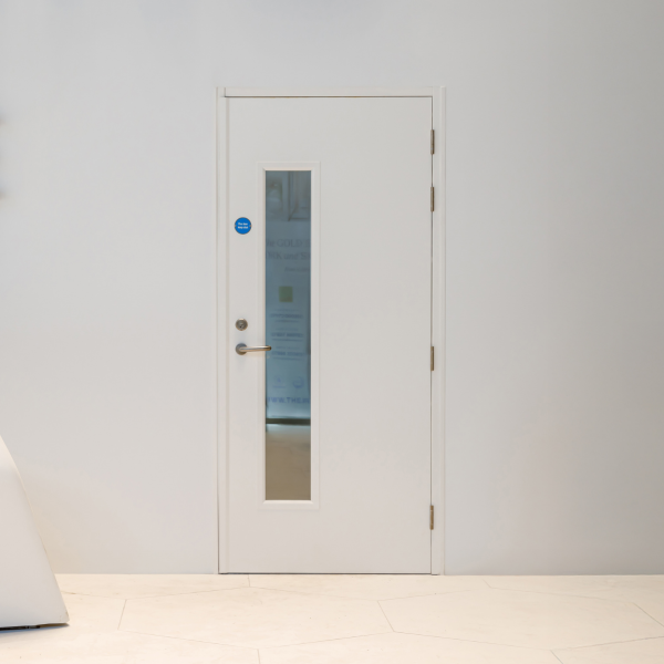 Fire Rated Steel Door With Vision Panel