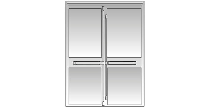 Double Door Rebound Door