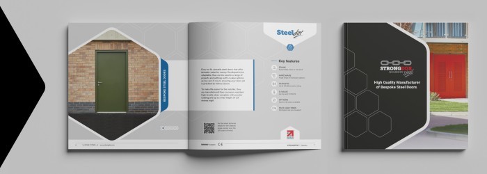 Company Brochure Mock Up Banner