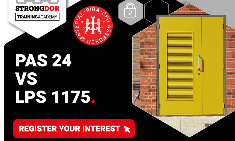 PAS 24 vs LPS 1175 CPD listing with yellow louvered door