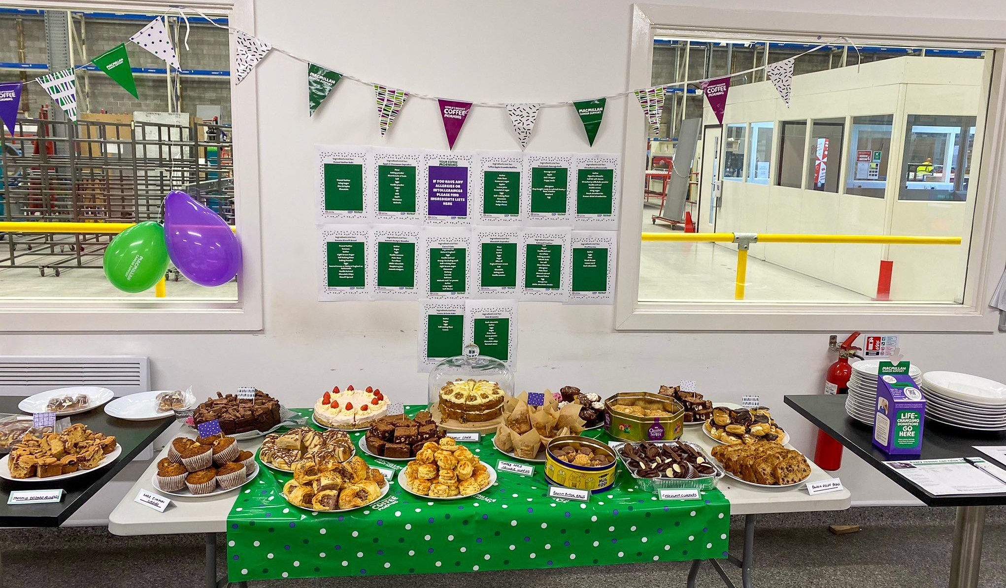 Strongdor MacMillan Coffee Morning 