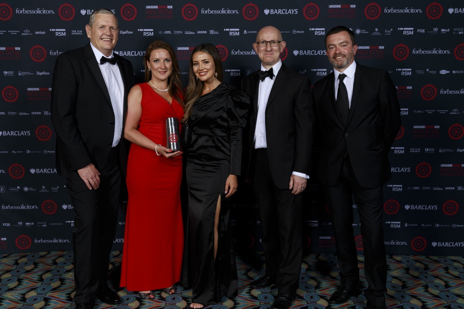 Strongdor winners at Red Rose Awards 22